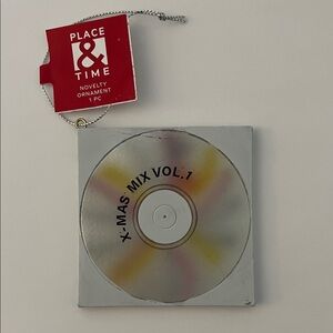 Place & Time X-MAs Mix Vol. 1 CD Novelty Holiday Ornament